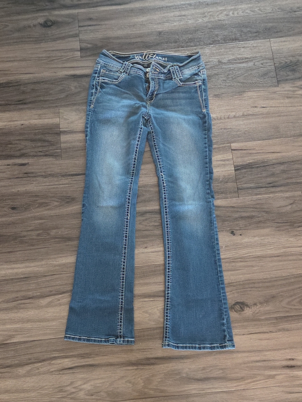 Wallflower Light Blue Flared Jeans